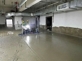 Laser Screed Machine / Laser Screed 바닥재의 시공 방법
